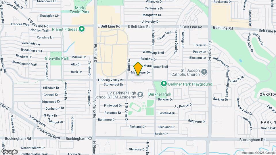 1613 E Spring Valley Rd Map and Location Details