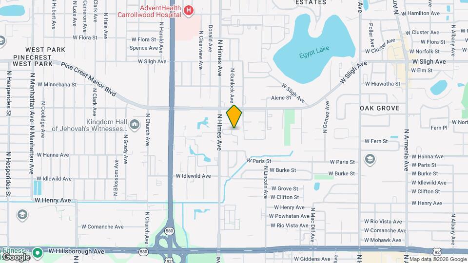 3416 Sunrise Villas Ct N Map and Location Details