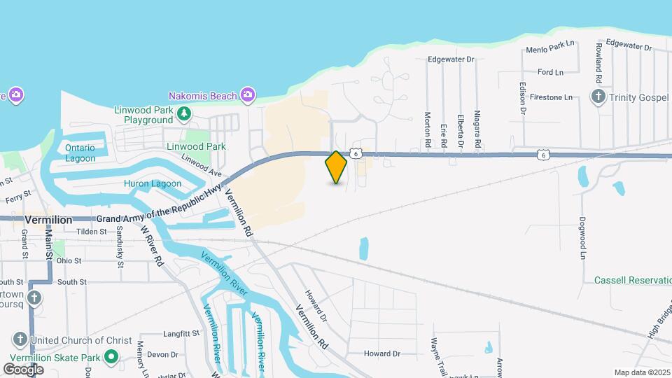 589 S Shore Ct Map and Location Details