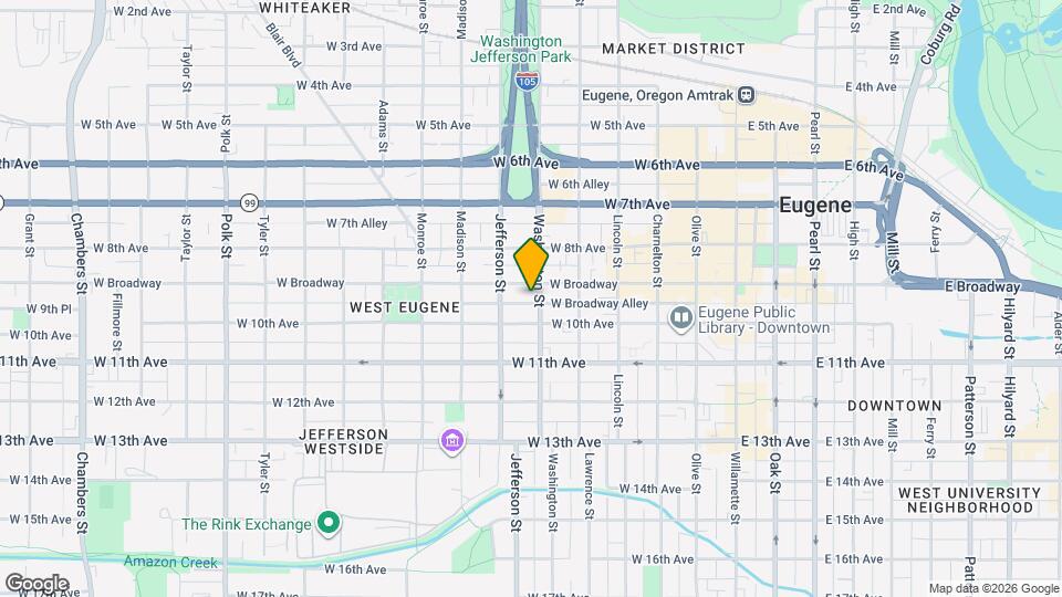 934 Washington St Map and Location Details