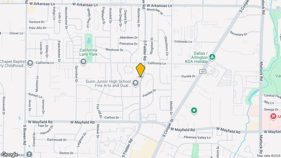 2914 S Fielder Rd, Unit B Map and Location Details