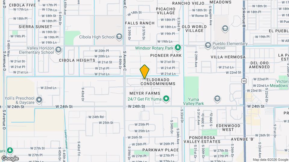 2238 S 37th Dr Mapa y Detalles de la Ubicación