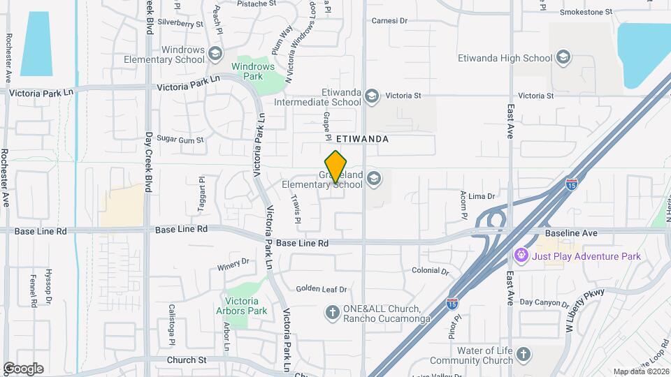 7147 Chaney Ct Map and Location Details