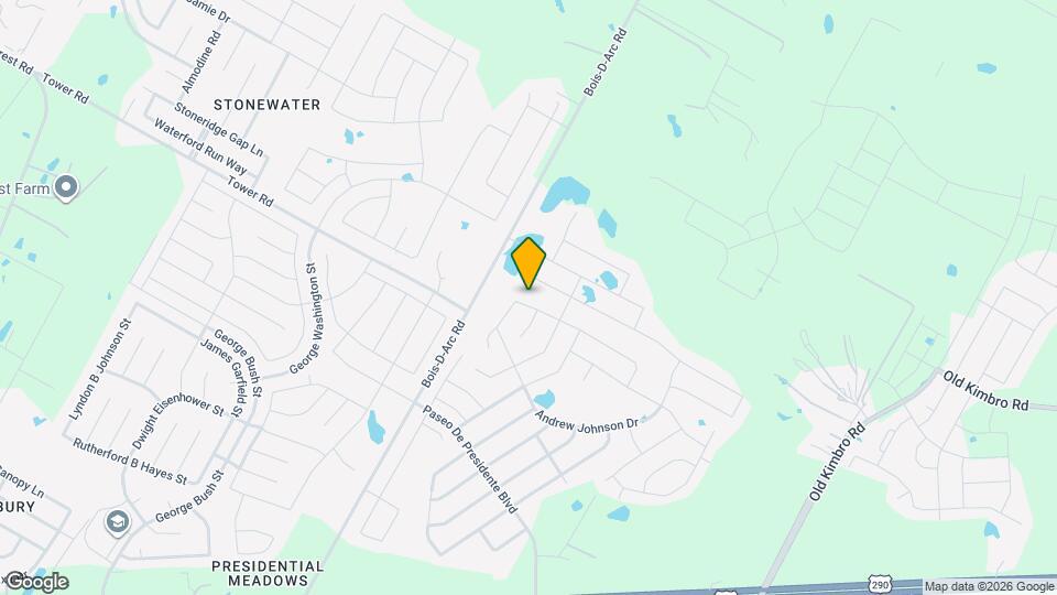 19212 Andrew Jackson St Map and Location Details