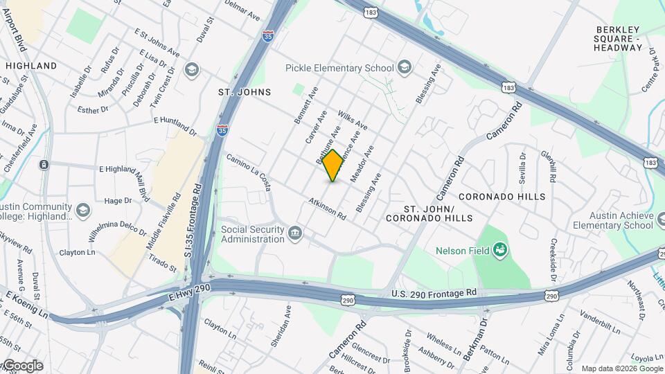 6915 Providence Ave Map and Location Details