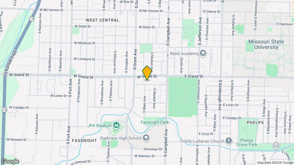 529 W Normal St Map and Location Details