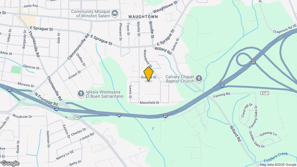 1620 Granite St Mapa y Detalles de la Ubicación