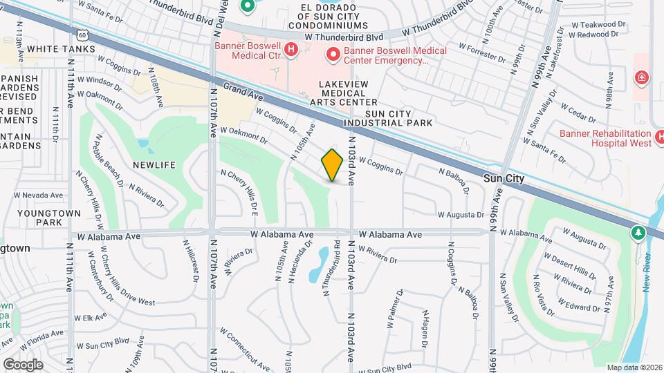 10315 W Oakmont Dr Map and Location Details