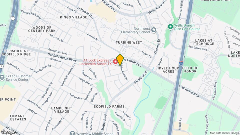 1719 Maize Bend Dr Map and Location Details