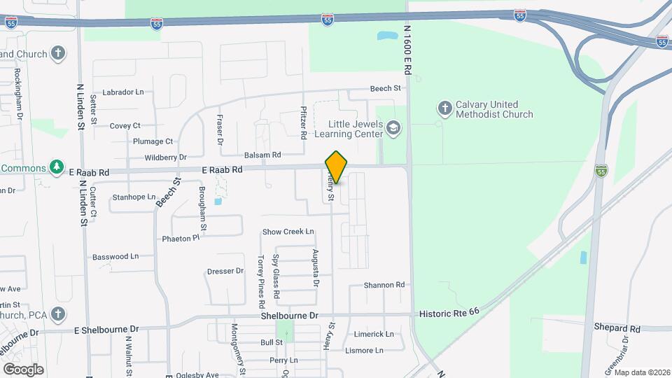 1653 Belclare Rd Map and Location Details