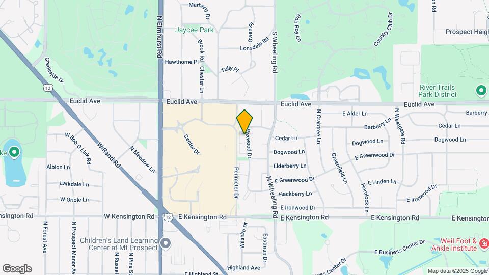 1156-1162 N Boxwood Dr Map and Location Details