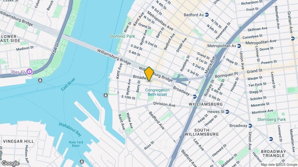 416 Bedford Ave Mapa y Detalles de la Ubicación