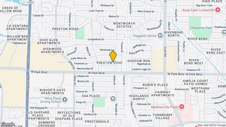 4405 Blystone Ln Map and Location Details