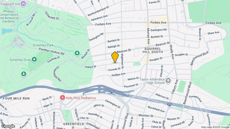 5544 Hobart St, Unit 2ND FLOOR DUPLEX Map and Location Details