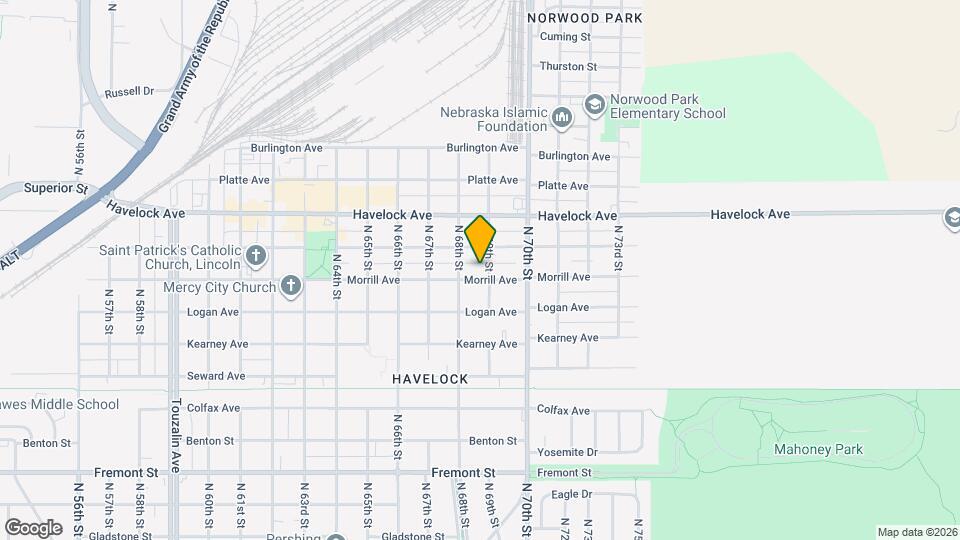 6830 Morrill Ave Mapa y Detalles de la Ubicación