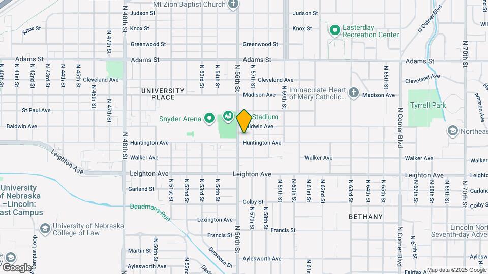 5618 Huntington Ave Mapa y Detalles de la Ubicación