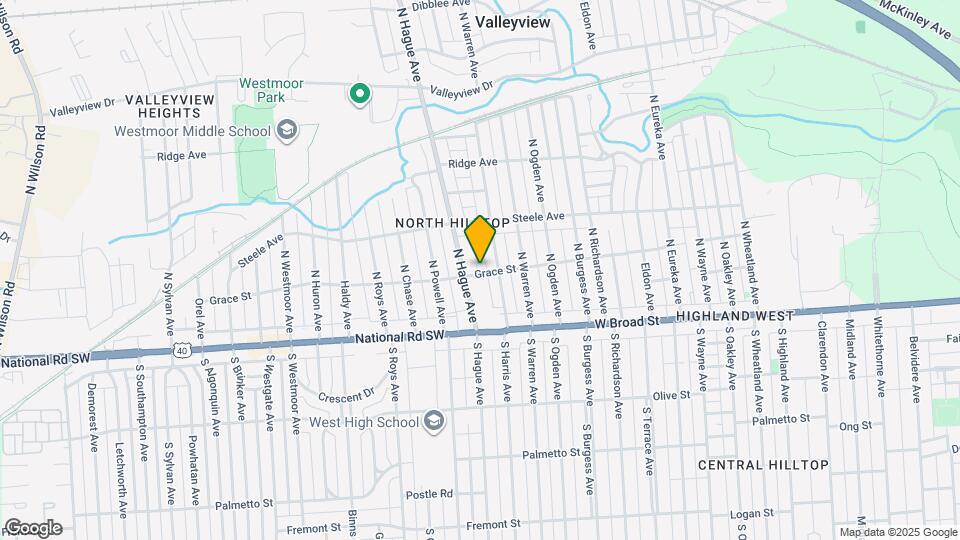 2732 Grace St Map and Location Details