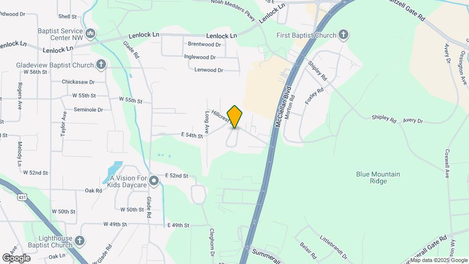 5311 Whisperwood Ct Map and Location Details