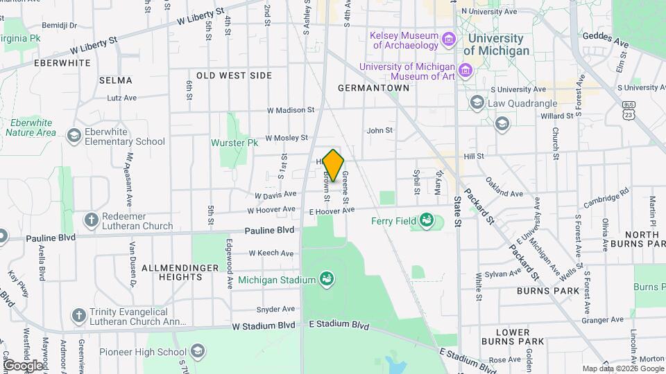 203 E Davis Ave Mapa y Detalles de la Ubicación