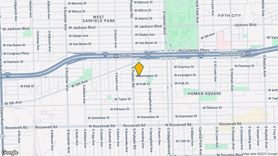 3939 W Lexington St Map and Location Details