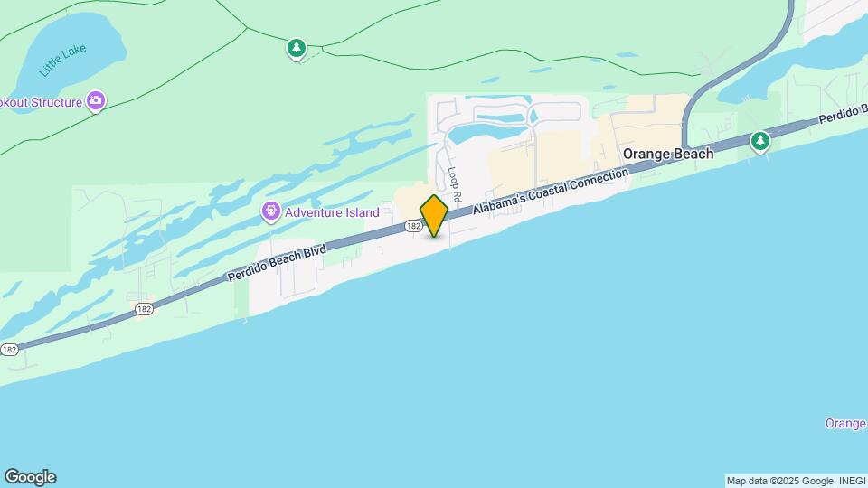 25020 Perdido Beach Blvd Map and Location Details