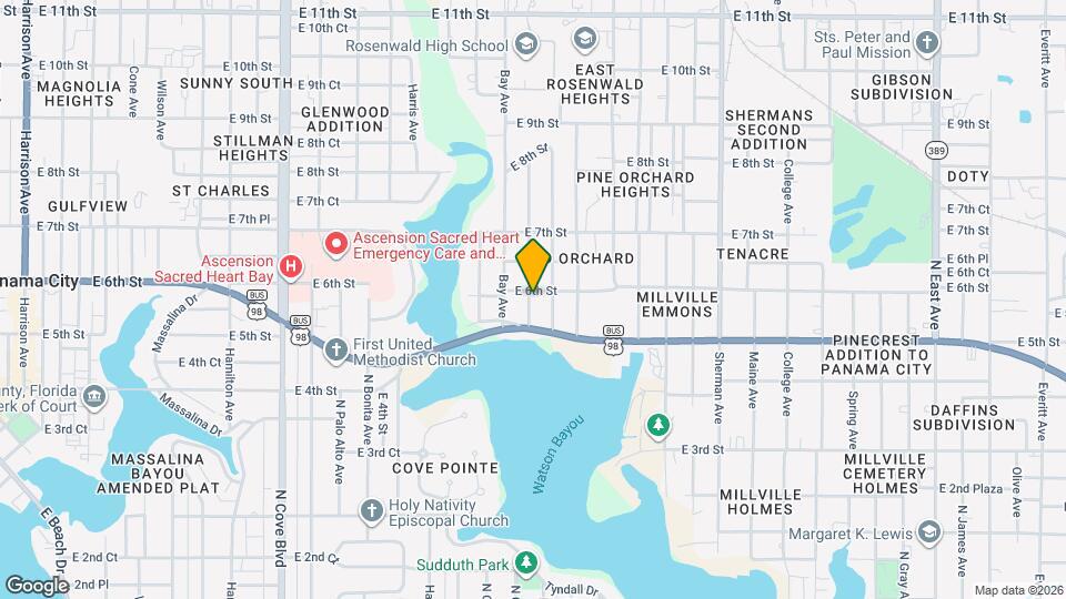 512 Williams Ave Map and Location Details