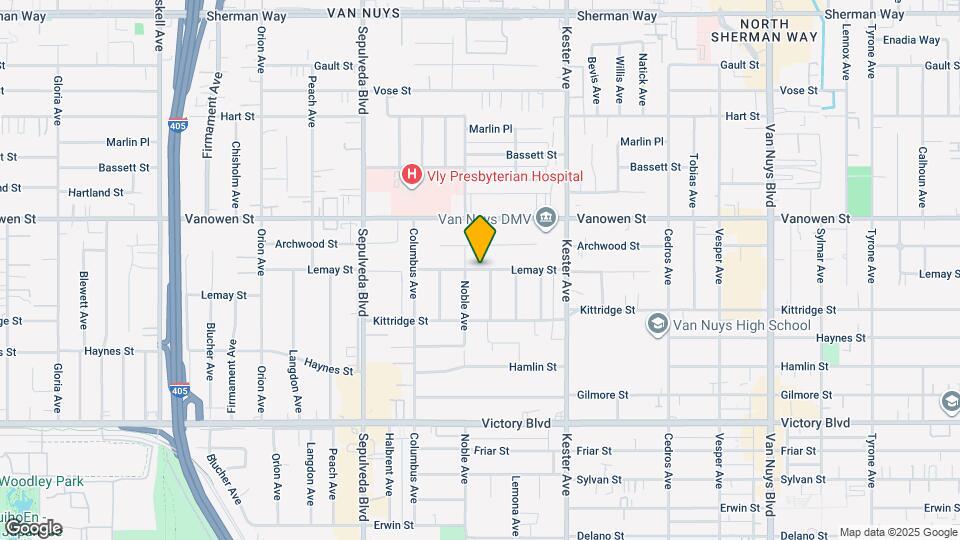 15045 Lemay St Map and Location Details