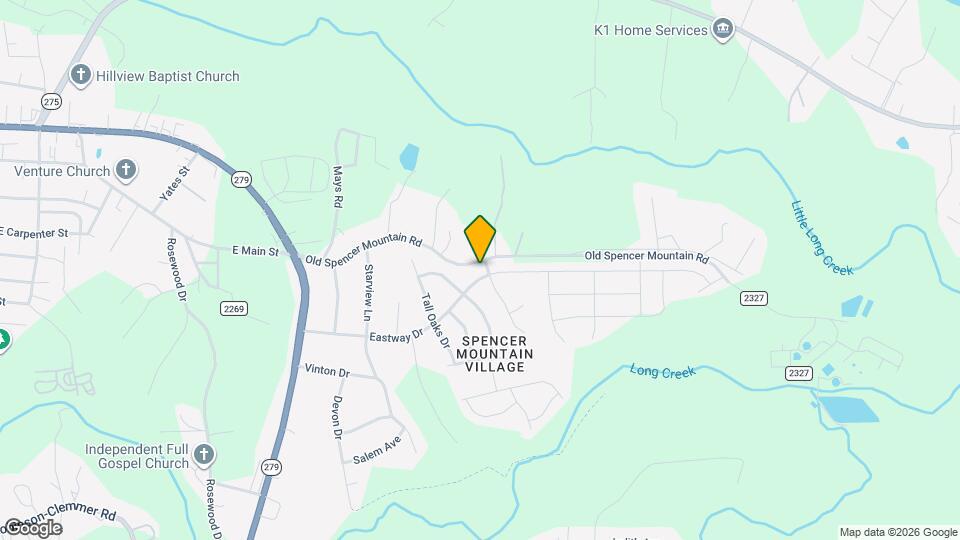 1624 Eastway Dr Map and Location Details