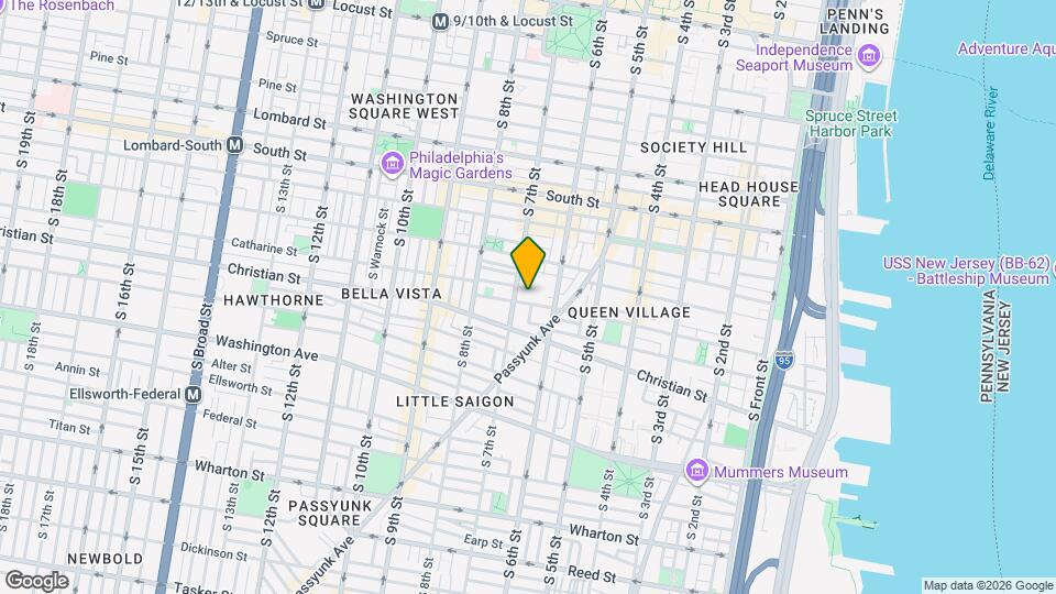 629 Catharine St Map and Location Details