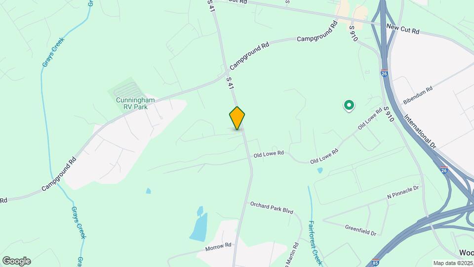 628 Grays Creek Rd Map and Location Details