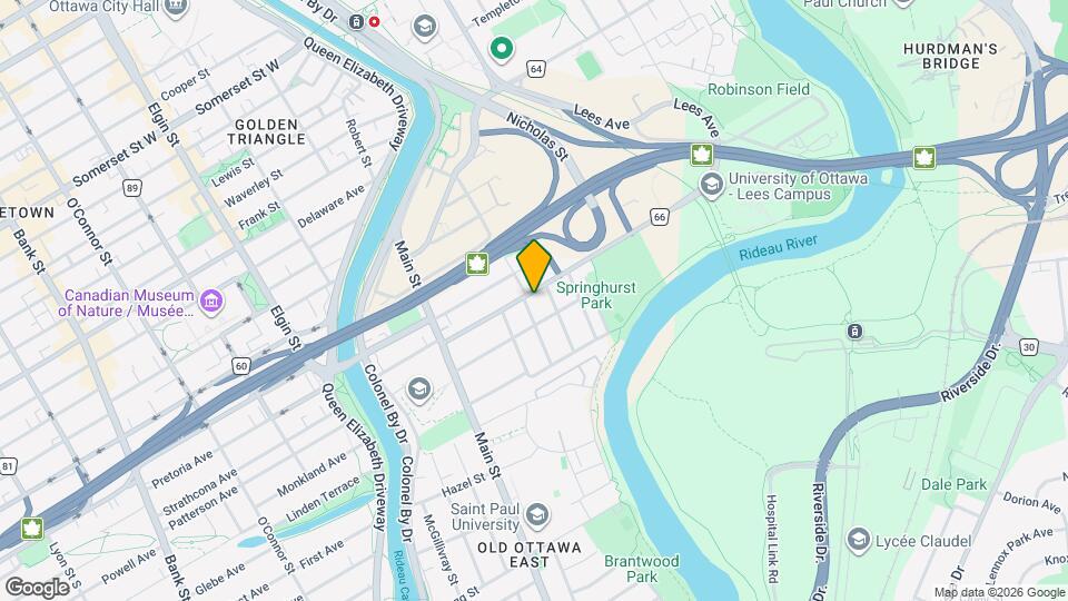 135 Concord St S Map and Location Details