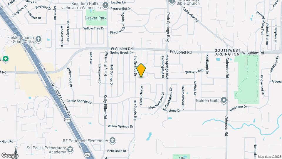 6218 Paradise Dr Map and Location Details