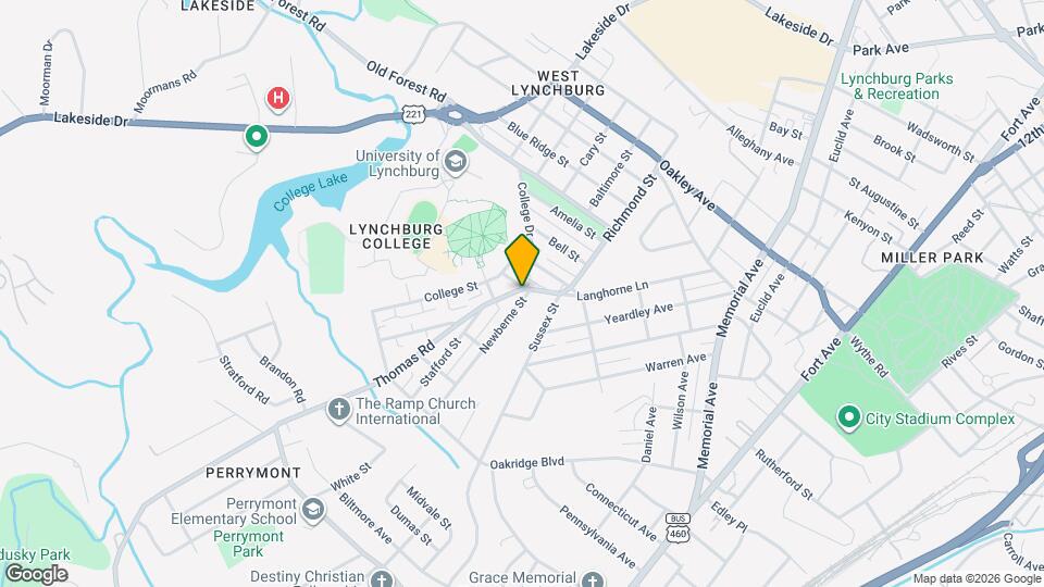 101 Thomas Rd Map and Location Details