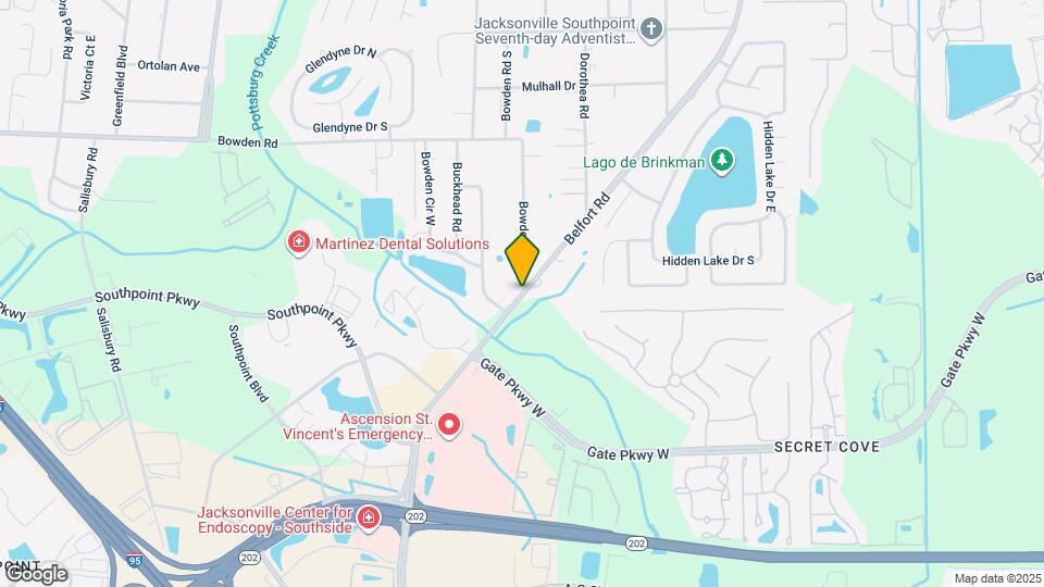 3452 Belfort Rd Map and Location Details