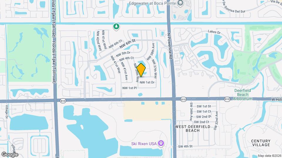 3944 NW 2nd Ct, Unit 202 Map and Location Details