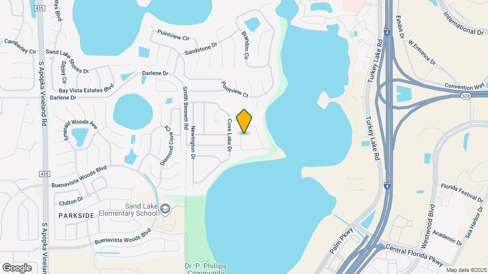 7415 Pointe Venezia Dr Mapa y Detalles de la Ubicación
