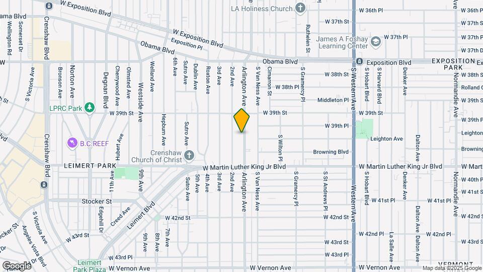 3941 Arlington Ave Map and Location Details