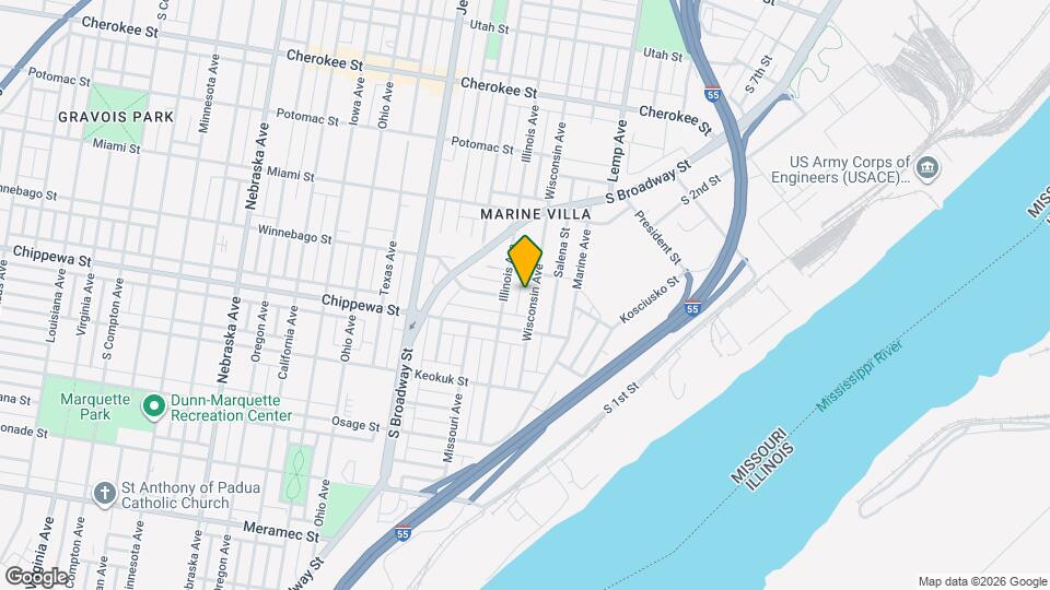 3723 Wisconsin Ave Map and Location Details