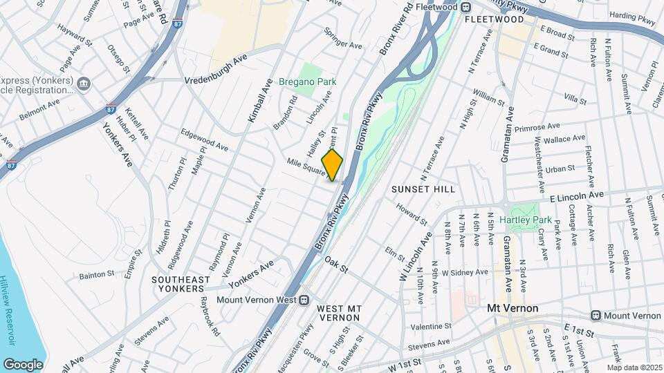 541 Bronx River Parkway Map and Location Details