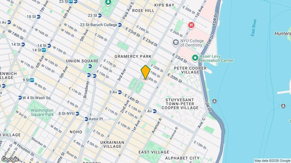 313-321 E 17th St Mapa y Detalles de la Ubicación