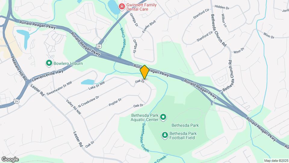 3120 Oak Dr Mapa y Detalles de la Ubicación