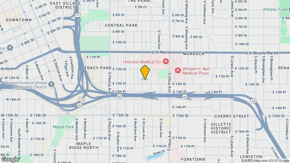 1533 E 13th St Map and Location Details