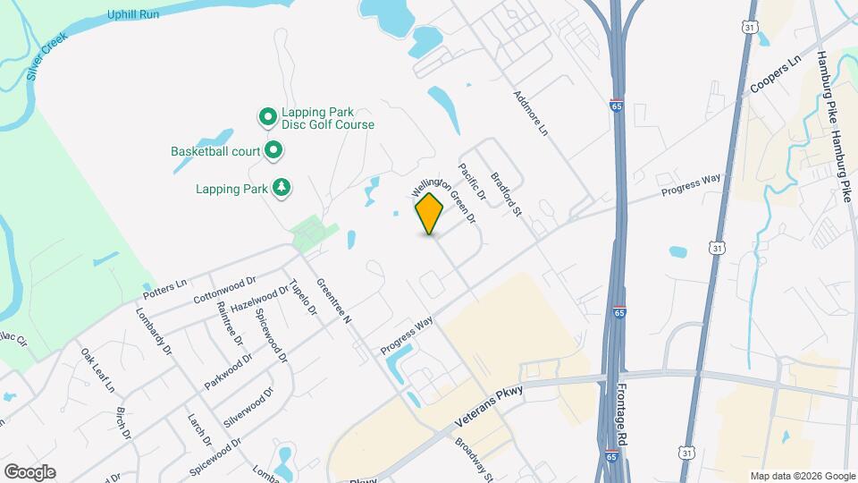 2239 Wellington Green Dr Mapa y Detalles de la Ubicación