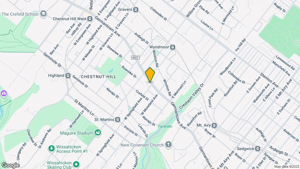 7900 Germantown Ave, Unit 2B Map and Location Details