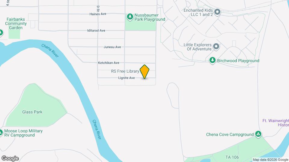 525 Lignite Ave, Unit Basement Apartment Map and Location Details