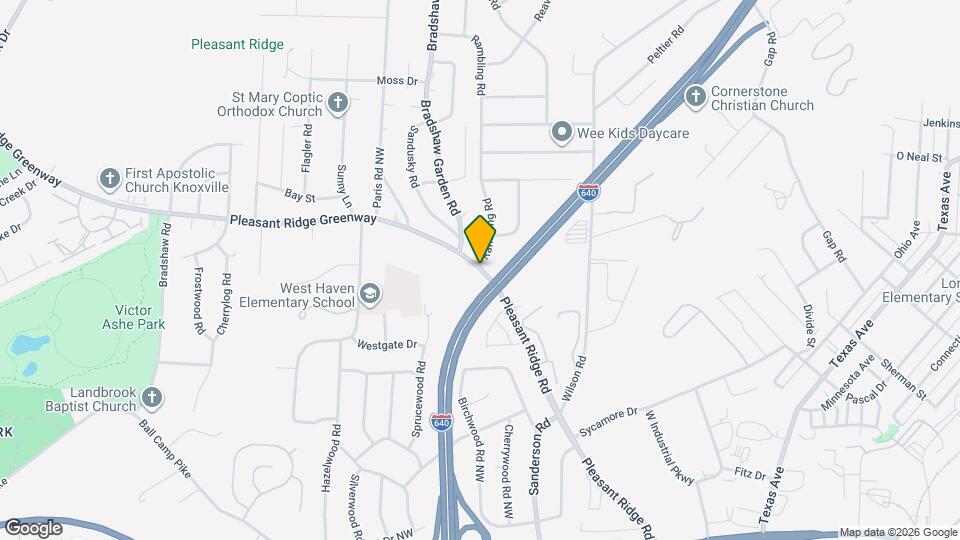4601 Pleasant Ridge Rd Map and Location Details