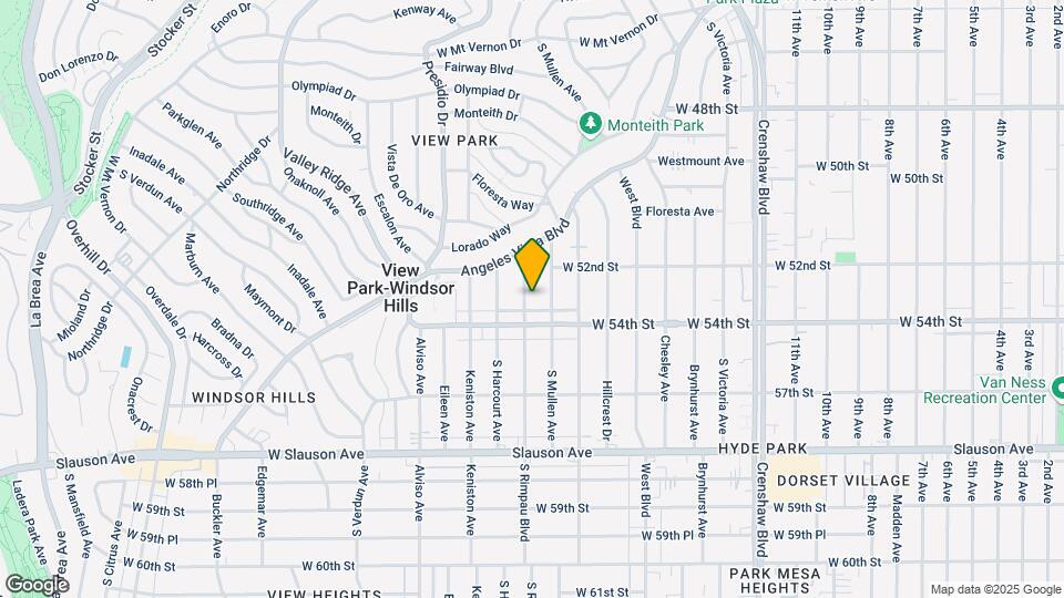 5336 S Rimpau Blvd Map and Location Details