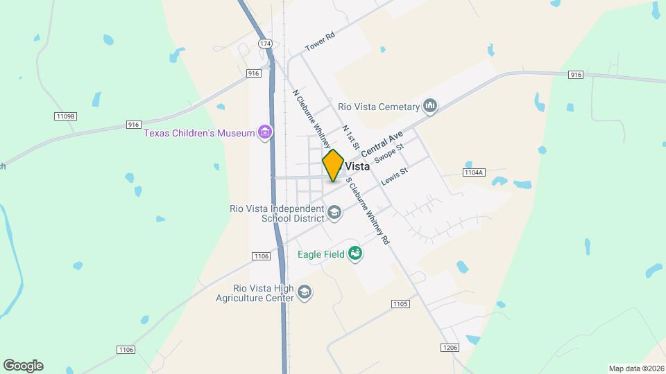 205 E Border St Map and Location Details