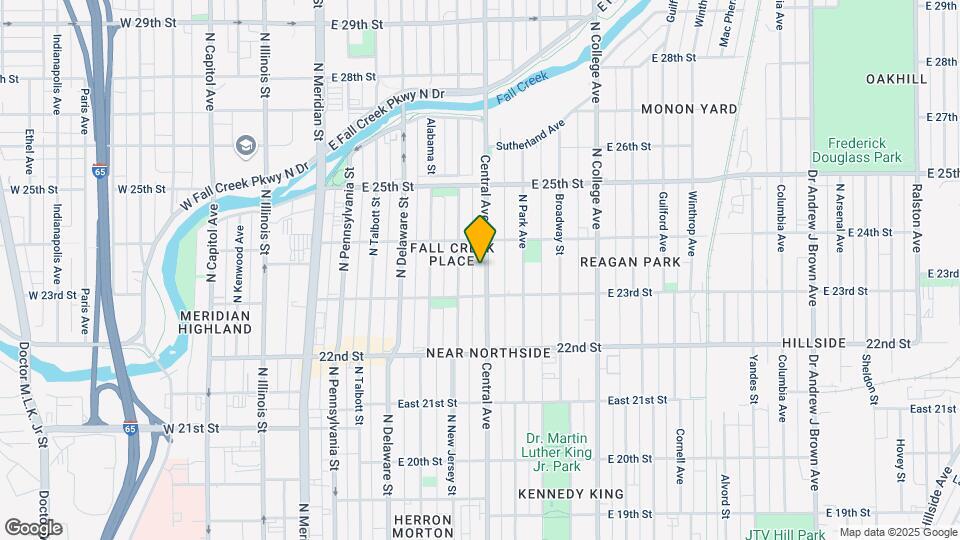 2334 Central Ave Map and Location Details