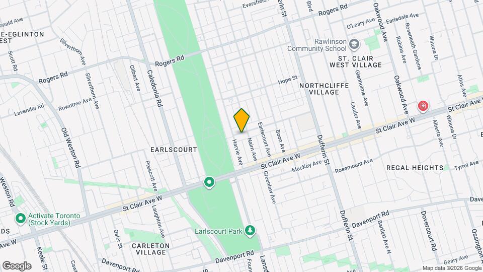 147 Ascot Ave Map and Location Details